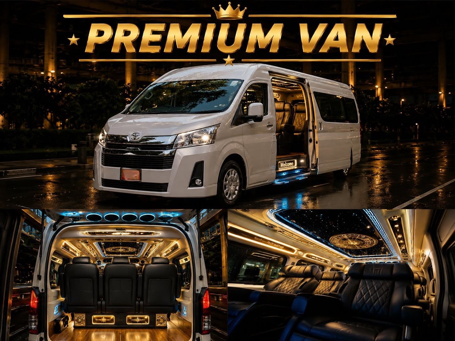 PREMIUM VAN บริการเหมารถพร้อมคนขับ